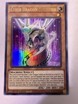Yugioh - Cyber Dragon Nachster - Ultra - 1st - LDS2-EN032 - NM - Image 1