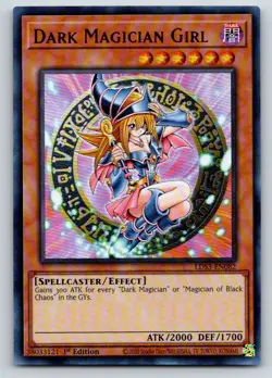 Dark Magician Girl (Red) LDS3-EN082 Legendary Duelists S3 Yu-Gi-Oh 1st Ed NM - Image 1