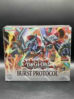 Yugioh Burst Protocol Booster Box 1st Edition Factory Sealed - Image 1