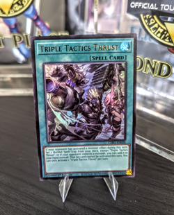 Yu-Gi-Oh! Triple Tactics Thrust 1st Edition CH01-EN030 Ultra Rare - Image 1