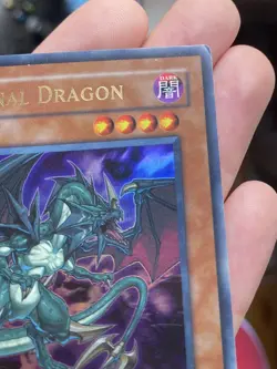 LP/MP Yu-Gi-Oh! GX Infernal Dragon DP04-EN010 Holofoil Vintage English Ultrarare - Image 3