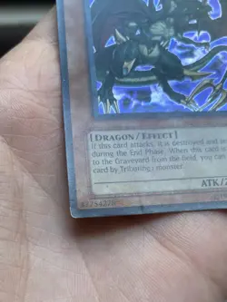 LP/MP Yu-Gi-Oh! GX Infernal Dragon DP04-EN010 Holofoil Vintage English Ultrarare - Image 5
