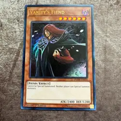Vanity's Fiend - DUDE-EN034 - 1st Edition Ultra Rare- Yugioh - NM - Image 1