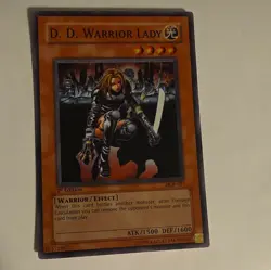 Konami D.D. Warrior Lady DCR-027 Dark Crisis 1st Ed Rare 1500/1600 - Image 1