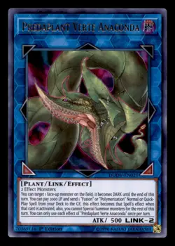 Predaplant Verte Anaconda Ultra Rare Duel Overload DUOV-EN021 - Image 1