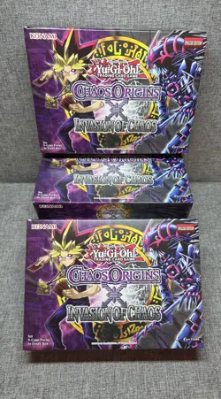 Yu-Gi-Oh! Chaos Origins x Invasion Of Chaos Walmart Mini Box SEALED - Image 1