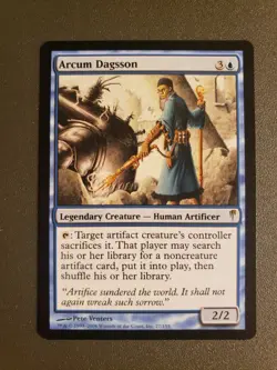 MTG Arcum Dagsson Coldsnap Regular Card - Image 1