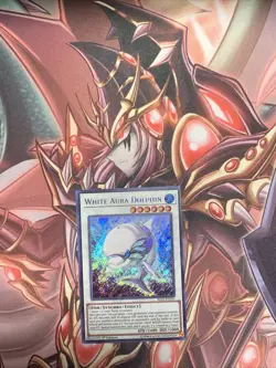 White Aura Dolphin - BLLR-EN019 - Secret Rare - 1st Edition - Lightly Played - Image 1