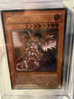 Horus the Black Flame Dragon LV8 (UTR) SOD-EN008 Soul of the Duelist Unlimited - Image 2