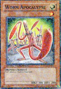 Worm Apocalypse - DT01-EN026 - Common - Duel Terminal x1 - Lightly Played - Image 1