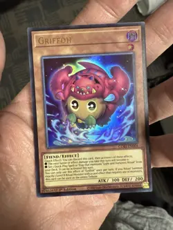 Yugioh! Griffoh CORI-EN004 Ultra Rare 1st Ed NM - Image 1