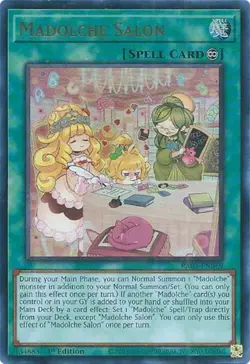 Madolche Salon - RA03-EN069 - Ultra Rare - 1st Edition - Lightly Played - Image 1