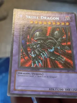 1x (VLP) B. Skull Dragon BPT-006 Secret Rare 2002 Collector’s Tin Ltd Ed. Yugioh - Image 3