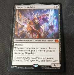 Wizards of the Coast Super Shredder M 0083 TMT Legendary Rare EN - Image 1