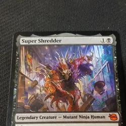 Wizards of the Coast Super Shredder M 0083 TMT Legendary Rare EN - Image 3