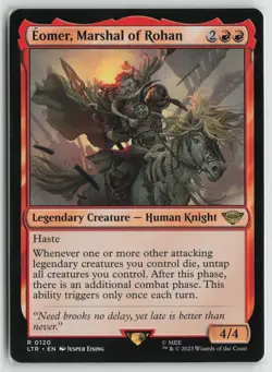 Eomer, Marshal of Rohan LP 120 Universes Beyond: LOTR: Tales of Middle-earth MTG - Image 1