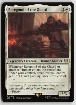 Beregond of the Guard LP 9 Commander: The LOTR: Tales of Middle-earth MTG - Image 1