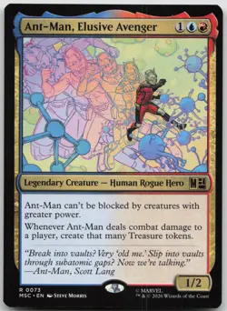 Ant-Man, Elusive Avenger Commander: Marvel Super Heroes 73 NM R - Image 1