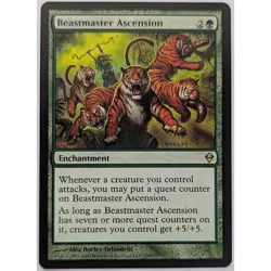 Beastmaster Ascension, Zendikar (ZEN), #159 NM MTG - Image 1
