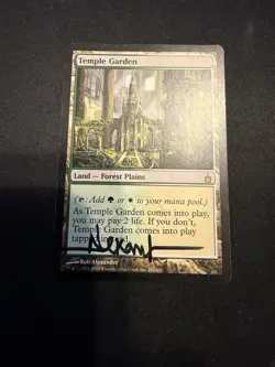Temple Garden Ravnica: City of Guilds Regular (Signed) - Image 1
