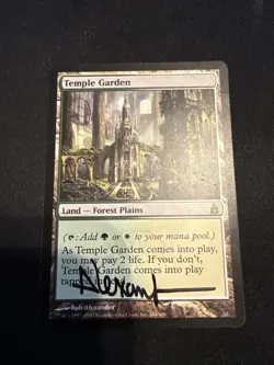 Temple Garden Ravnica: City of Guilds Regular (Artist Signed) - Image 1