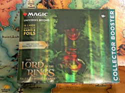 Magic MTG Lord of the Rings Tales of Middle Earth Collector Booster New Sealed - Image 1