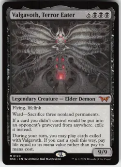 Valgavoth, Terror Eater Duskmourn Magic: The Gathering NM/M - Image 1