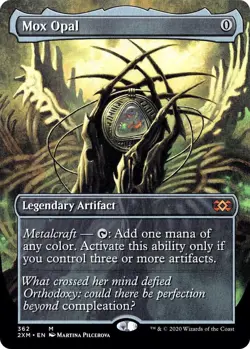 Mox Opal (Borderless) #362 Double Masters 2XM Magic MTG Pack Fresh! - Image 1
