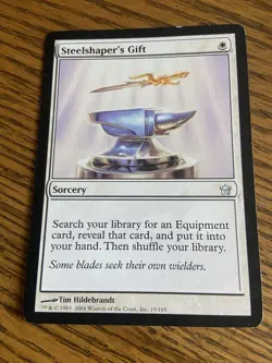 MTG Steelshaper’s Gift - Fifth Dawn #19 - Image 1