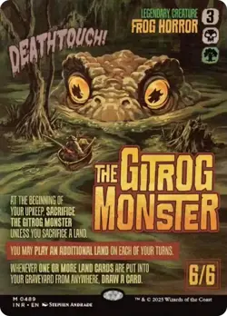 The Gitrog Monster (Showcase) [Innistrad Remastered] Foil Near Mint - Image 1