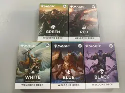 MAGIC THE GATHERING MTG SECRETS OF STRIXHAVEN WELCOME DECK SET OF 5 - Image 1