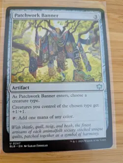 MTG Patchwork Banner 0247 Bloomburrow M/NM Free UK P&P - Image 1