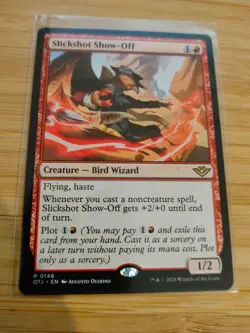MTG Slickshot Show-Off 0146 Outlaws of Thunder Junction M/NM Free UK PP& - Image 1