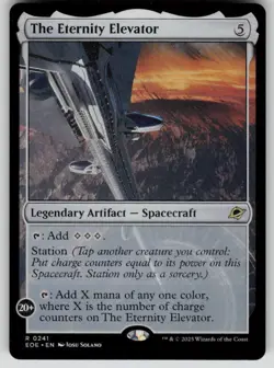 The Eternity Elevator Rare Edge of Eternities 241 MTG Near Mint 2025 - Image 1