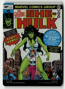 Jennifer Walters (Borderless) (0388) - Marvel Super Heroes (MSH) - Image 2