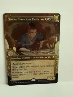 Sokka, Tenacious Tactician Showcase TLA - 352 Foil Avatar MtG NM - Image 1