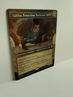 Sokka, Tenacious Tactician Showcase TLA - 352 Foil Avatar MtG NM - Image 2