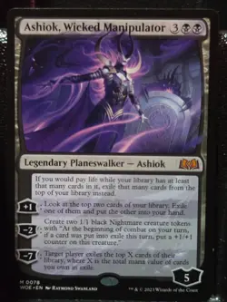 Ashiok, Wicked Manipulator 78 Mythic Wilds of Eldraine Magic: The Gathering NM - Image 1