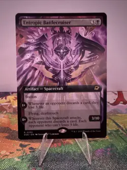 Entropic Battlecruiser (Extended Art) Edge of Eternities Regular - Image 1