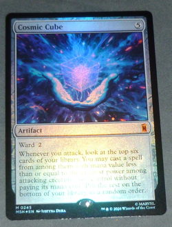 Cosmic Cube FOIL MTG 245 Marvel Super Heroes MSH NM Magic the Gathering - Image 1