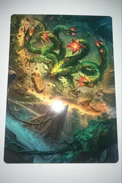 Mossborn Hydra Art Card (42/54) Art Series: Foundations Regular - Image 1