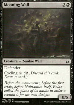 Moaning Wall 072/199 Hour of Devastation MTG Magic the Gathering card - Image 1