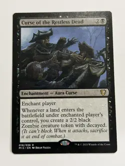 Curse of the Restless Dead - MTG - Commander: Innistrad: Midnight Hunt - Image 1