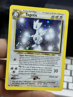 Togetic 16/111 Neo Dark Typhlosion 2000 Holo Rare Vintage Pokemon Card Lot WOTC - Image 4