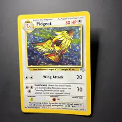 Pidgeot - 8/64 - Holo Rare - Jungle - Pokemon Card - LP 1999 WOTC - Image 2