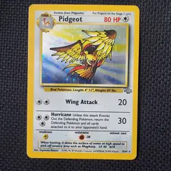 Pidgeot 8/64 LP Holo Rare Jungle Pokemon TCG Card 1999 - Image 1