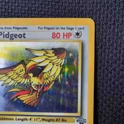 Pidgeot 8/64 LP Holo Rare Jungle Pokemon TCG Card 1999 - Image 4