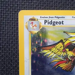 Pidgeot 8/64 LP Holo Rare Jungle Pokemon TCG Card 1999 - Image 5