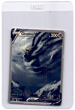 CUSTOMmade madeTOorder FanArt full art holo pokemon card PTL412 Giratina - Image 1