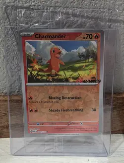 Charmander 004/165 EB Games Stamped Promo 151 Pokemon TCG SEALED - Image 1